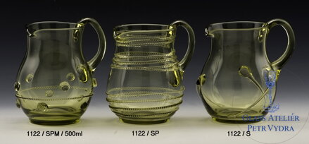 Historické sklo - džbán 1122/S/ 500 ml