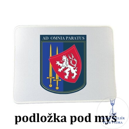 Praktická podložka pod myš s vaším s vaším textem, fotografií nebo motivem ( fotografie je vzorová )