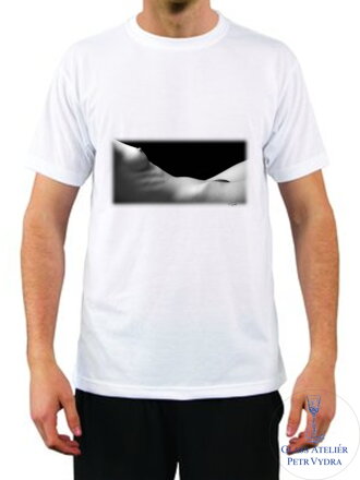 Tričko s krátkým rukávem Unisex- potisk autorských fotografií - fotograf Petr Vydra - akt body