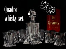 Quadro whisky sets