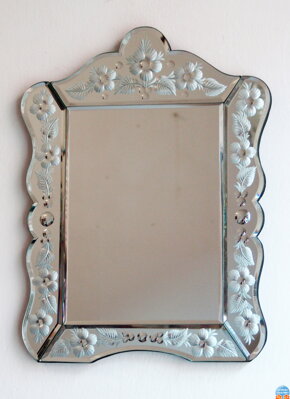 Benátské zrcadlo - 30 x 39 cm ( 404 )
