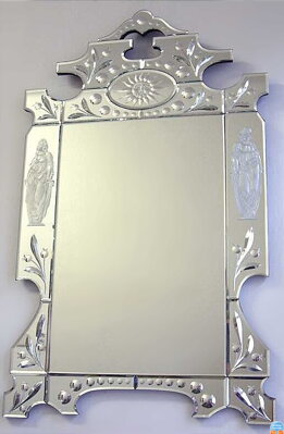 Benátské zrcadlo - 53 x 91 cm ( 971 )