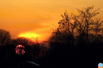 Autorská fotografie  Západ slunce