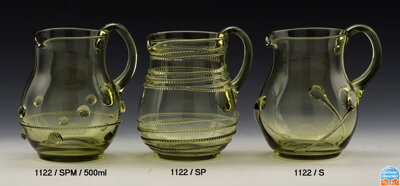 Historické sklo - džbán 1122/SP/ 500 ml 