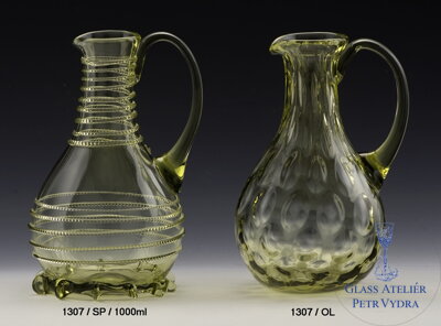 Karafa z historického skla - 1307/OL/1000 ml