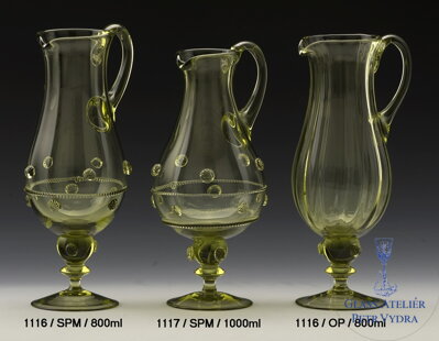 Karafa z historického skla - 1117/SPM/1000 ml