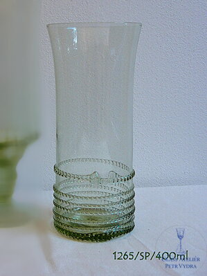 Historické sklo 2x- sklenice long drink 1265/SP/400 ml