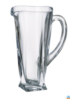 1x Quadro Long drink Krug [ Kristallglas ]