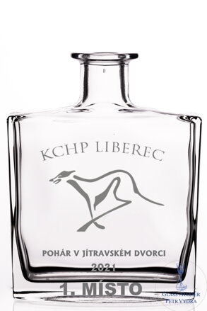 Športové trofeje - Fľaša Jens (vlastný text, logo) 0,5 l