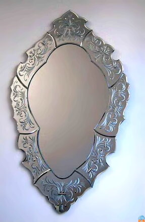Benátské zrkadlo - 45 x 78 cm ( 308 )