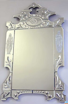 Benátské zrkadlo - 53 x 91 cm ( 971 )