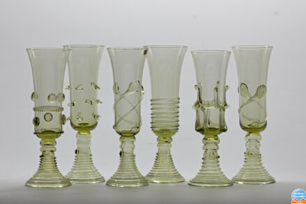 12x Glas historisches Glas (190 ml) 1479 / r6