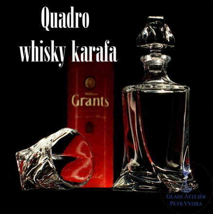 1x Quadro whisky karafa