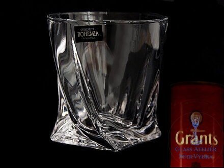 6x Quadro whisky sklenice