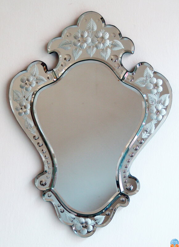 Benátské zrcadlo - 36 x 49 cm ( 406 )