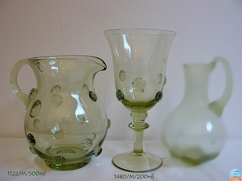 Waldglas - Krug mit 6x Gläser  - 1x 1122/M/500 ml a 6x 1480/M/200 ml