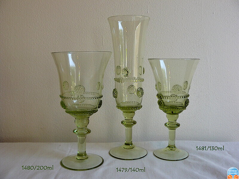 Waldglas - Set von 18x Gläsern 1480/200ml , 1479/140 ml , 1481/130 ml