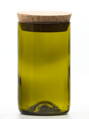Eko uzavíratelná dóza (z lahve od šampusu) střední olivová (13 cm, 8 cm)