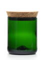 Eko uzavíratelná dóza (z lahve od šampusu) střední zelená (10 cm, 8 cm)
