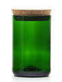 Eko uzavíratelná dóza (z lahve od šampusu) velká zelená (13 cm, 8 cm)