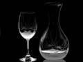 Set on 6x wine wineglass Thun 350 ml or 250 ml and 1 decanter with Scotch motif (a monogram on the decanter free)