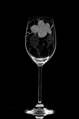 6x Wine glasses 350 ml - wine motif