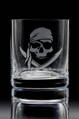 Whiskyglas 280 ml - Piratenmotiv