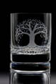  2x Glass of Whiskey 280 ml - Tree of Life motif