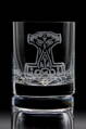 2x Sklenice Whisky 280 ml - motiv Thorovo kladivo