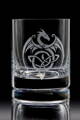 2x Glas Whisky (280 ml) - Keltisches Drachenmotiv