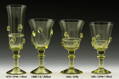 Historické sklo 2x- sklenice víno 1480/S/200 ml