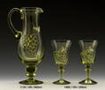 Carafe of historical glass  - 1116/VN/800 m
