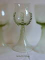 Historické sklo 2x- sklenice víno 1476/ST/20cm