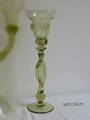 Candlestick of historical glass  - 1611/23 cm