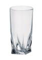 6x Quadro Long drink Gläser [ Kristallglas ]