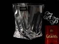 6x Quadro whisky Gläser [ Kristallglas ] mit monogramm