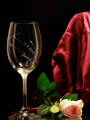 2x svatební sklenice Thun víno 250 nebo 350 ml ( jemný motiv )