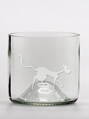 2ks Eko sklenice (z lahve od vína) mini čirá (7 cm, 7,5 cm) Tim Burton