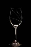 6x Weinglas (250/350 ml) - zartes Motiv