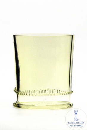 Historické lesní sklo - whisky 9 cm