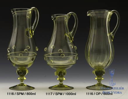 Karafa z historického skla - 1116/OP/800 ml