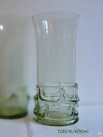 Historické sklo 2x- sklenice long drink 1265/M/400 ml