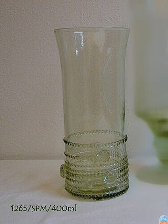 Historické sklo 2x- sklenice long drink 1265/SPM/400 ml