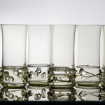6x Sklenice z historického skla (380 ml) 1265/6 
